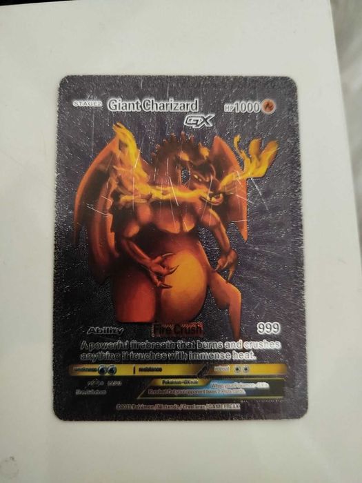 Kolecjonerską karta Pokemon Giant Charizard
