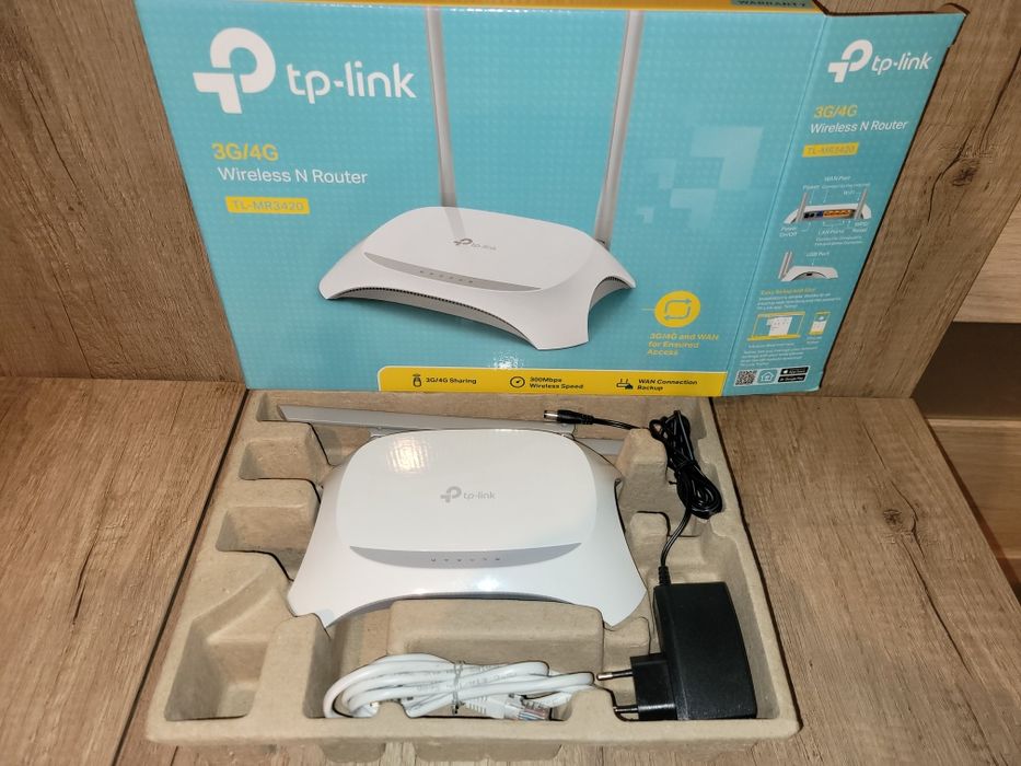 TP-LINK TL-MR3420 3G/4G Wireless N Router