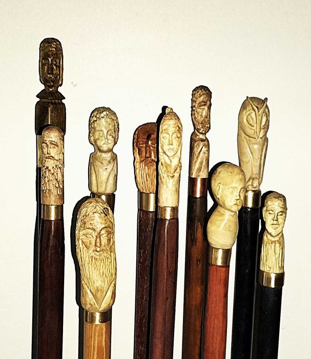 Coleção de bengalas