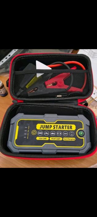 Пускозарядний пристрій Бустер для авто JUMP STARTER A1 1500A, 22200mWh