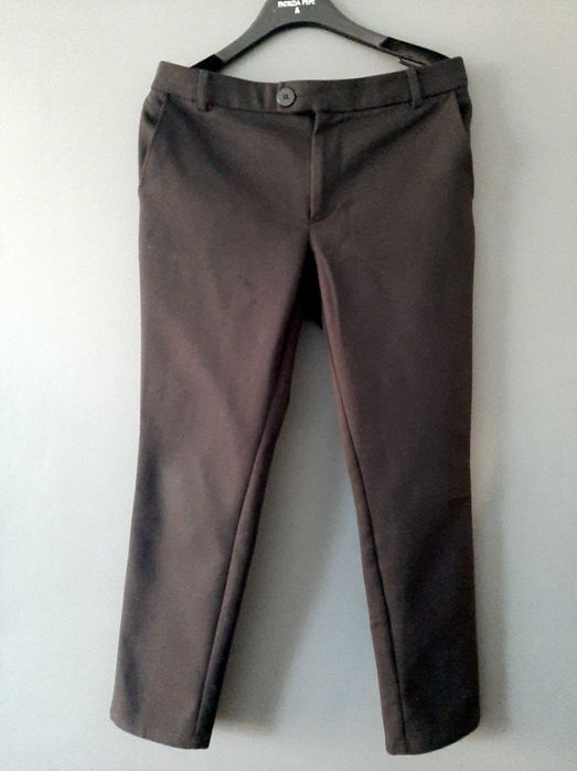 SPODNIE eleganckie CZARNE , rozmiar 36