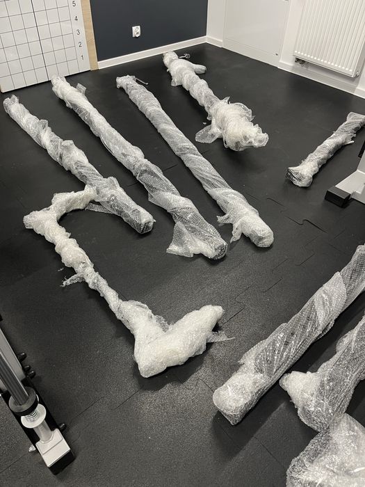 Domowa siłownia klatka , jammer arms , half rack , ławka regulowana