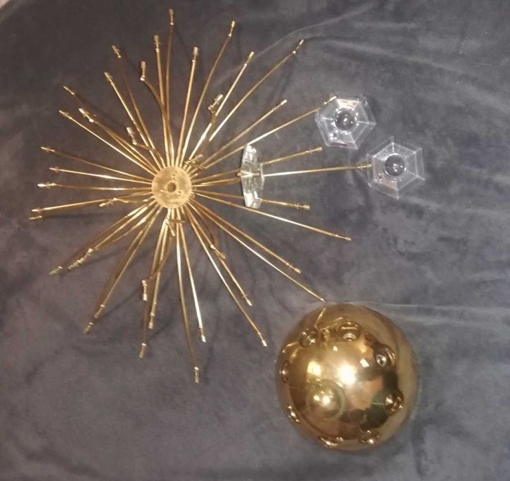 Lampa krysztalowa sufitowa Kinkeldey Leuchten.