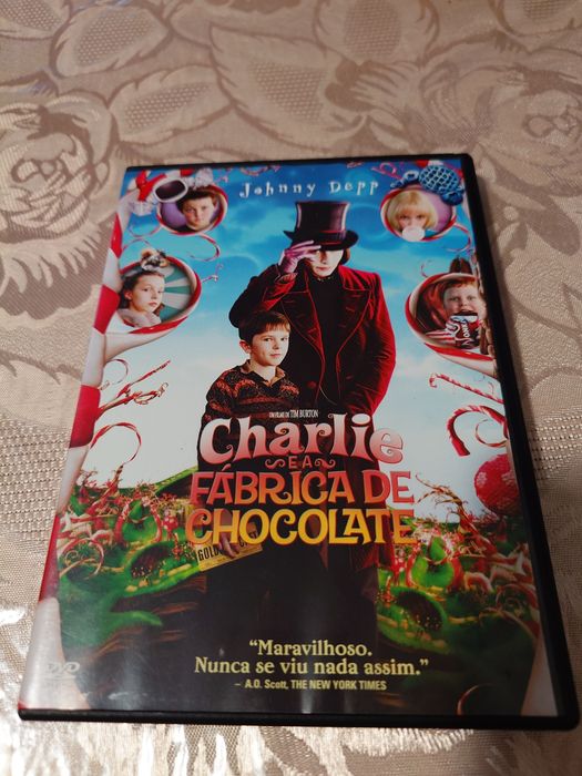 Charlie e a Fábrica de Chocolate dvd