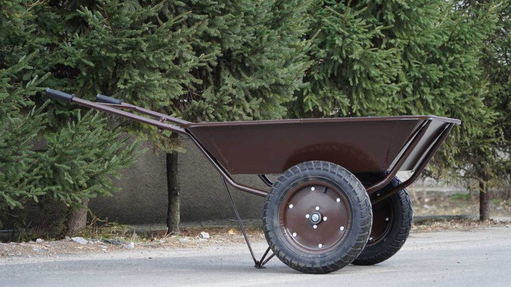 Тачка садовая. Тачка GARDEN JOYS 390кг. Тачка строительная