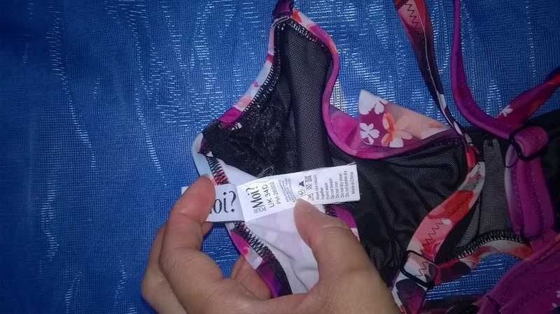 bikini w kwiaty rozmiar 40 D