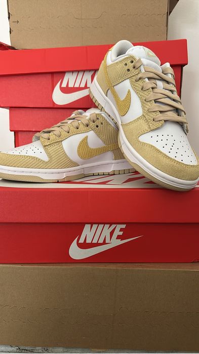 Nike Dunk Low Alabaster Corduroy