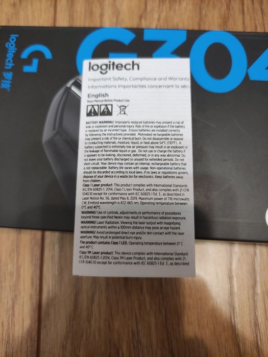 мишка Logitech G304