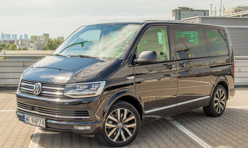 Komfortowy transport osób | VW Multivan 6+1 | Transfery i eventy