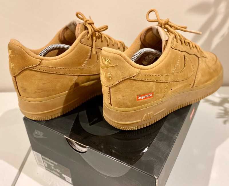 Nike Air Force 1 Low SP Supreme Wheat EU 37.5