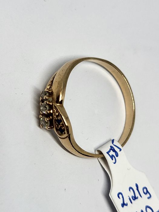 Pierścionek 14k 585 2,21g r20 Komis madej Gorlice