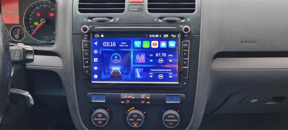 Магнітола 2/32 VW Volkswagen Passat Golf Touran Tiguan  Caddy Octavia