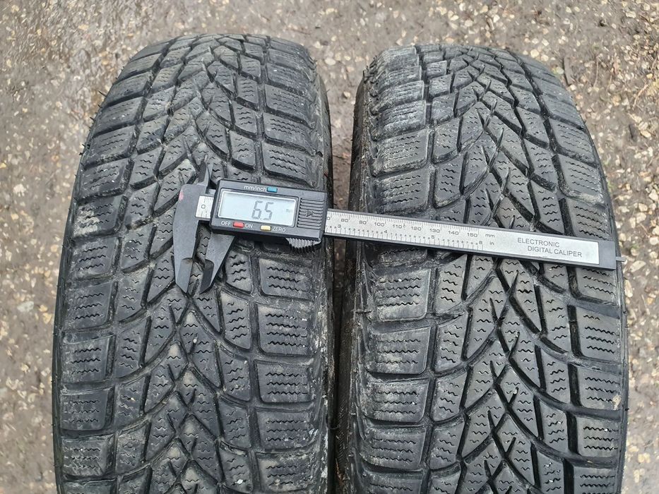 2X Dayton DW510 165/70R14 OPONA ZIMOWA 2018R 6.5 mm PARA OPON ZIMOWYCH ZIMÓWKI