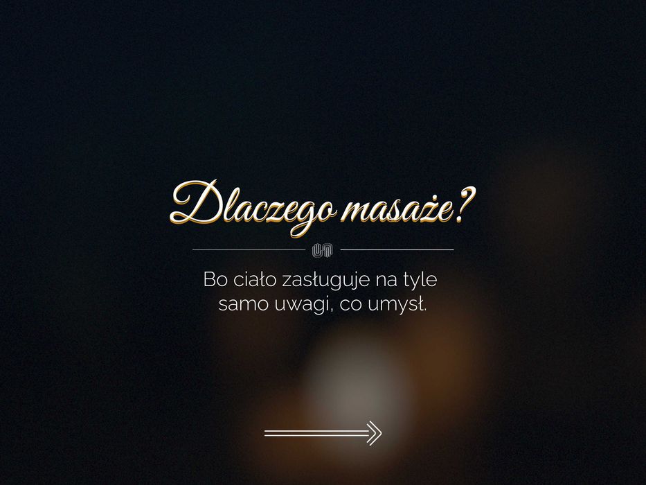 Masaże relaksacyjne