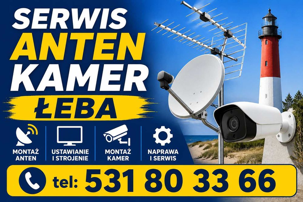 Serwis Montaż Anten Sat i Naziemnych, Monitoring, Kamery CCTV