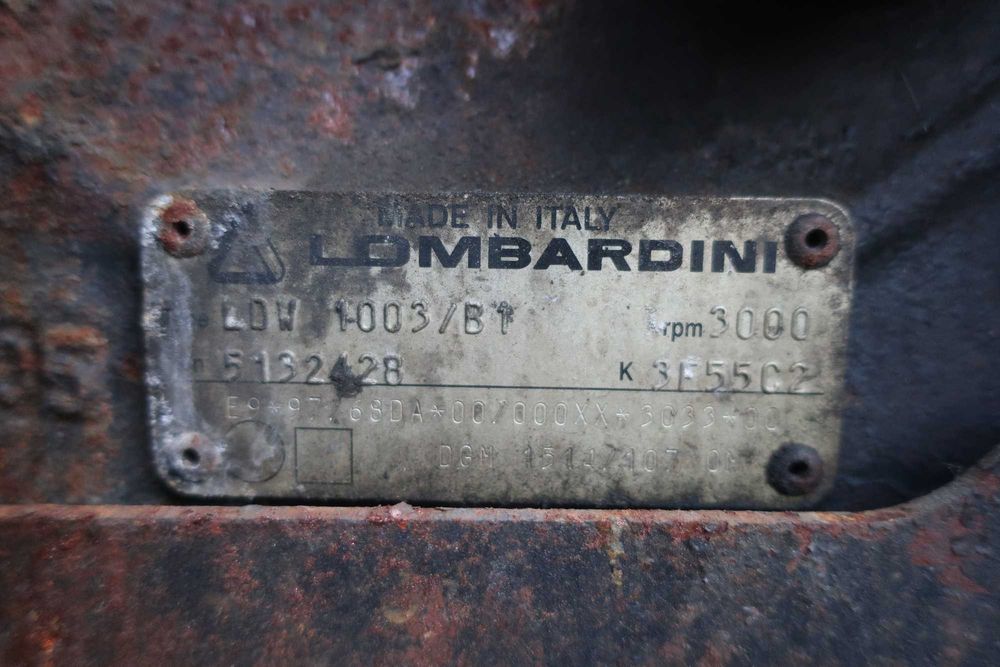 Wózek zawieszany Palfinger  F3-201 Silnik Lombardini Ldw 1003/B1