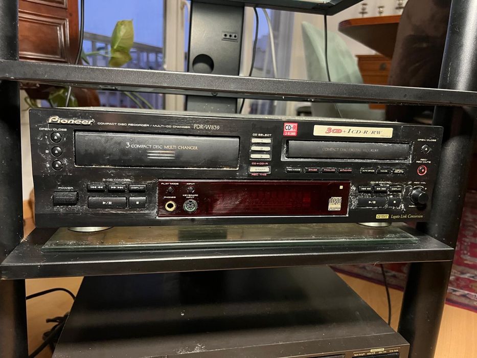 Pioneer PDR-W839 – CD Recorder (CD-R/RW) + 3CD Changer