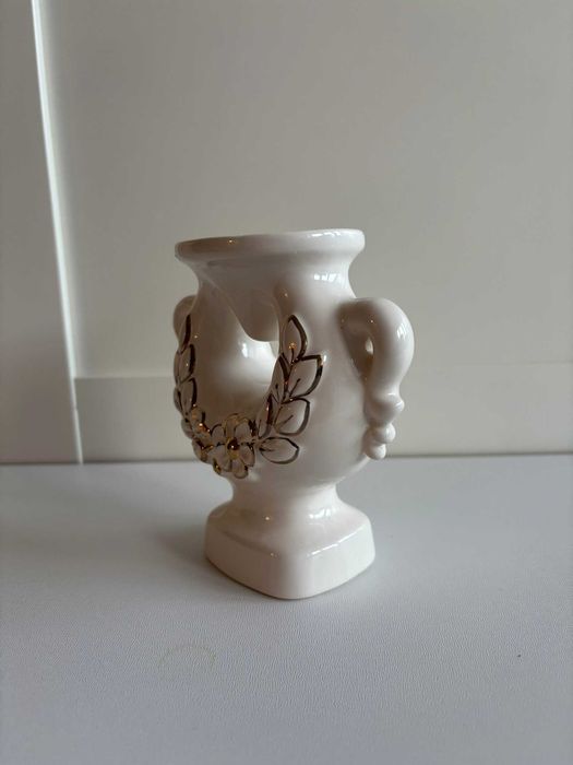 Szwecki świecznik ceramiczny
