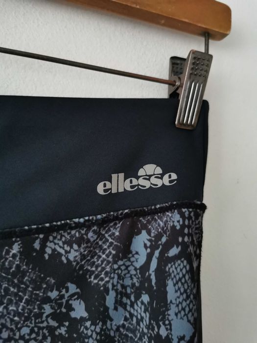 Ellesse legginsy sportowe damskie wzór IDEAŁ ORYGINAŁ M