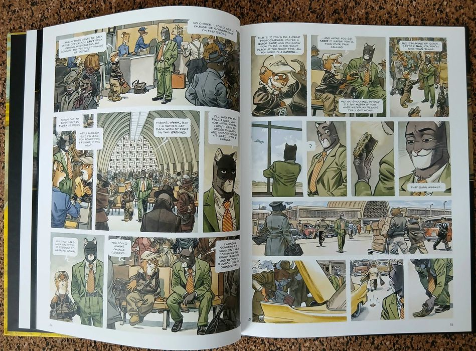 BD - Blacksad: Amarillo (Díaz Canales & J. Guarnido)
