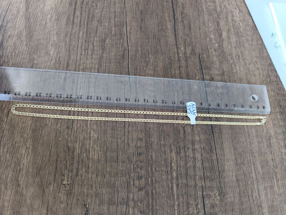 Nowy piękny złoty łańcuch Garibaldi 585 14k 55cm 10.01gr okazja!!