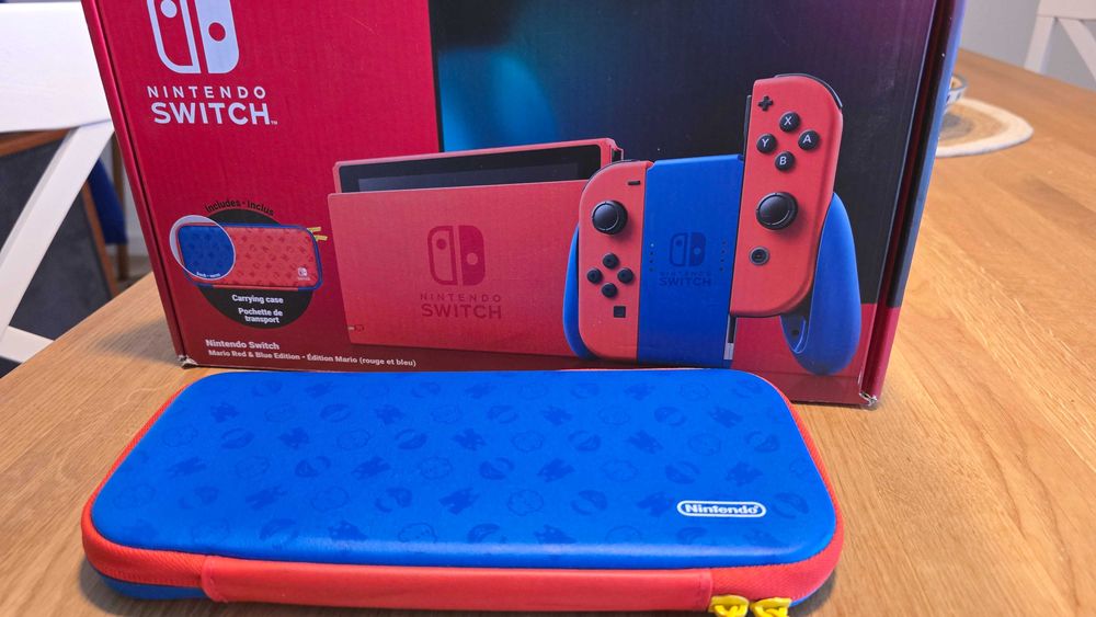 Konsola Nintendo Switch Mario Edition plus MEGA dodatki