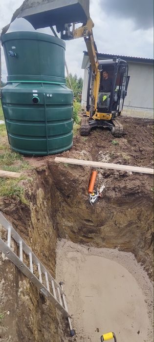 Зовнішня каналізація, септик, послуги мініекскаватора