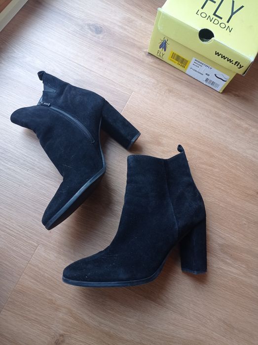 Botki Gino Rossi zamszowe 40