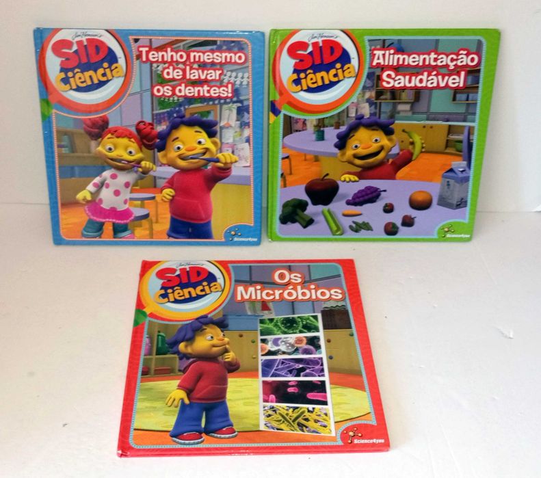Livros da Coleção - Sid Ciência (mais nas restantes fotos)