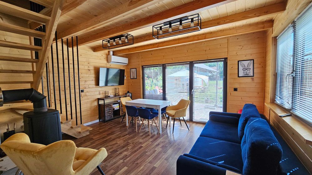 Wynajem domków jezioro/Zalew Sulejowski Panieński/Komunia/Imprezy