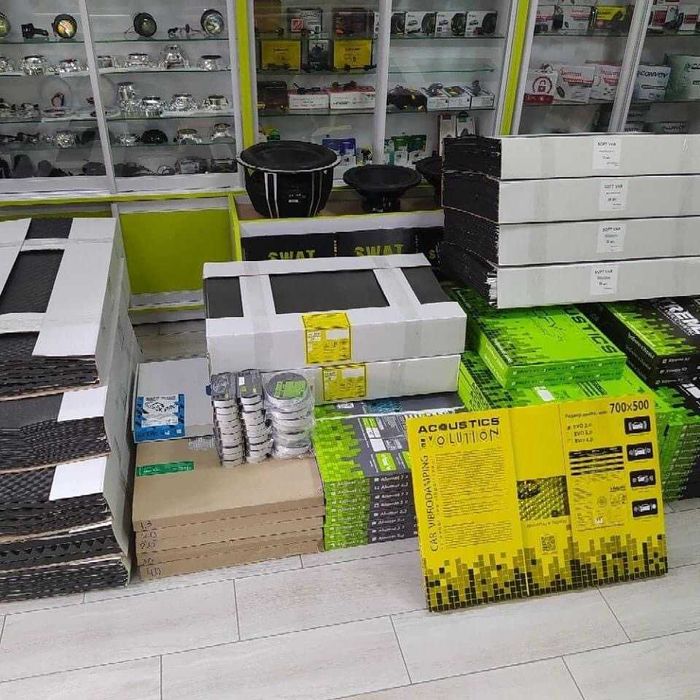 Шумоизоляция Виброизоляция Звуко-Тепло Обесшумка Шумка Авто Материалы