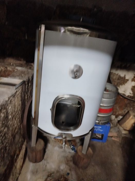 Duas cubas em aço inoxidável