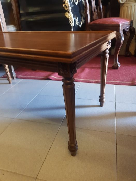 Mesa de centro retangular