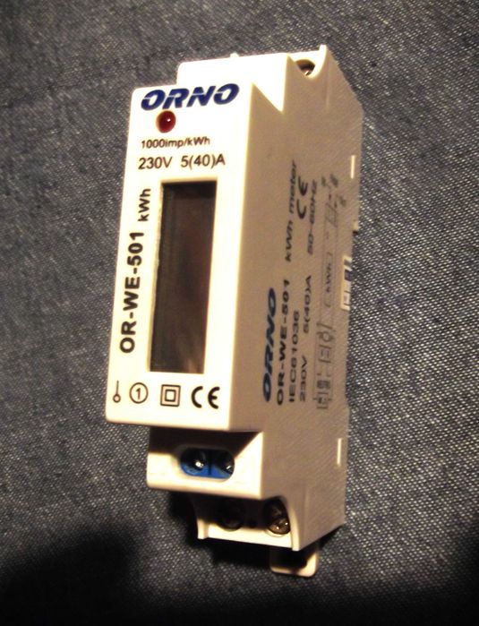 Licznik prądu jednofazowego OR-WE-501