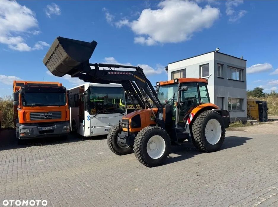 Renault Ergos 100 4x4 Manual Tur Łyżka 2003 r. Klima WOM  Ładowacz czołowy Łyżka tur balast przeciwwaga