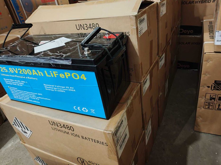 Акумулятор Lifepo4 25.6V 200Ah (Під відновлення / На запчастини)