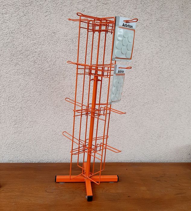 Regał metalowy stojak ekspozytor stojak na zawieszki regał do sklepu
