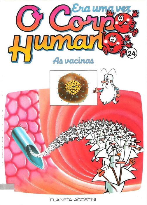 Livros coleção Era Uma Vez  o Corpo Humano da Agostini