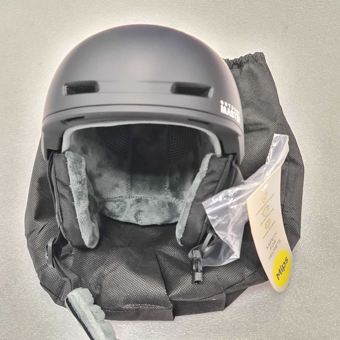 Kask narciarski OutdoorMaster MIPS black mat