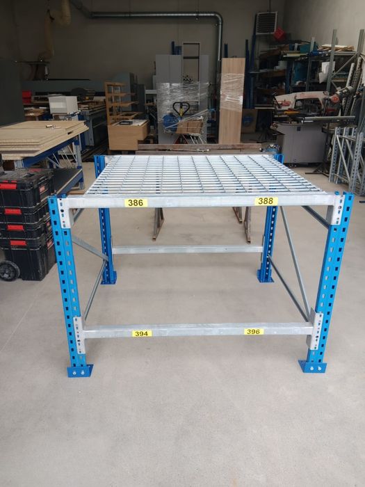 Stojak pod mauzer IBC 1000L stabilny ocynk z kratą producent