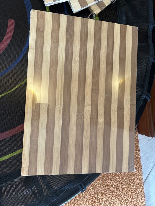 Tábuas de madeira em bambu