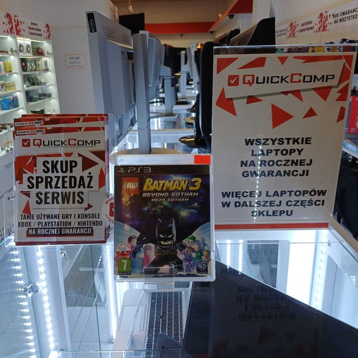 Gra PlayStation 3 PS3 Lego Batman 3 Gwarancja 1 Rok QUICK-COMP