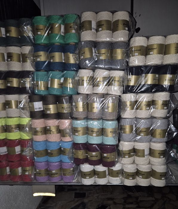 Fio Macramé algodão 4 mm