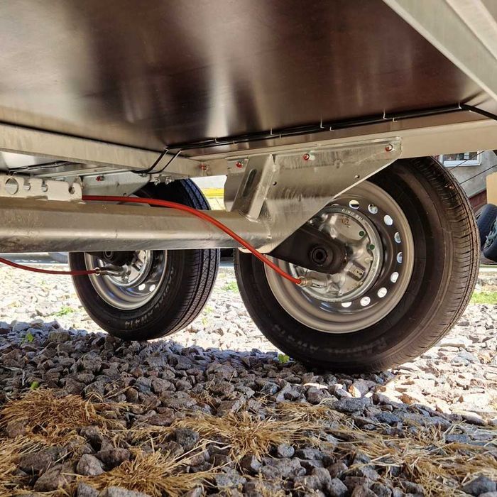 Алюмінієвий причеп з додатковим бортом Humbaur HA 202513 KV-1 з ПДВ