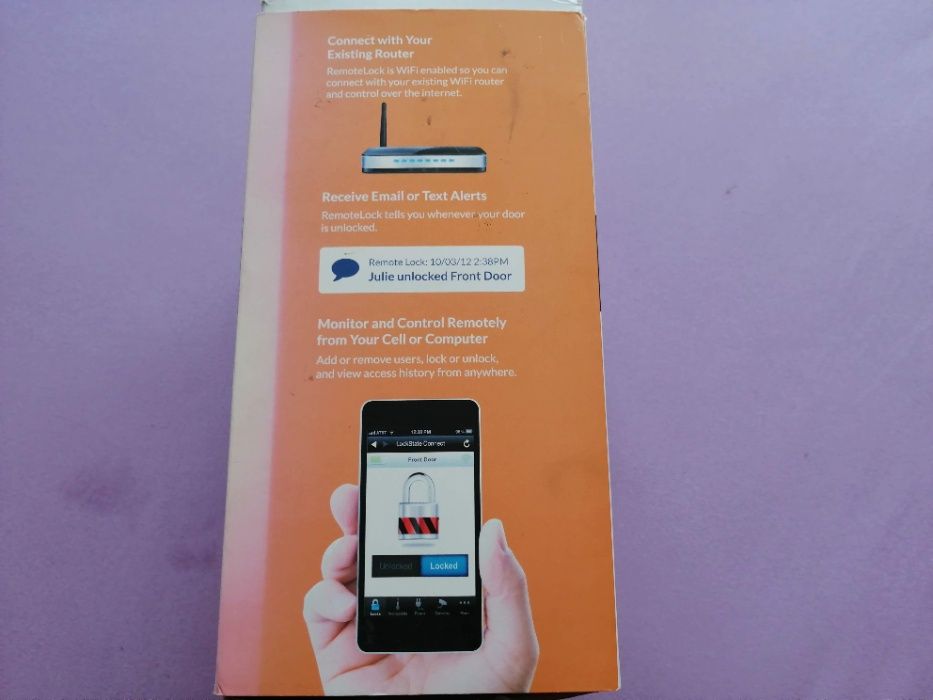 Klamka elektroniczna / zamek elektroniczny RemoteLock LS-6i