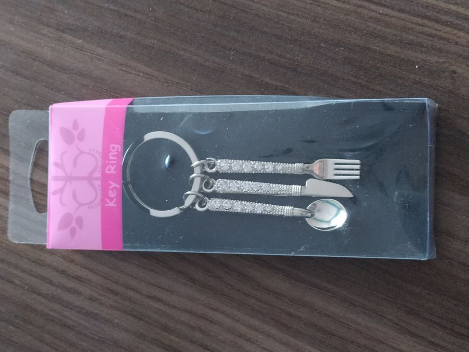 Breloczek do kluczy,sztućce