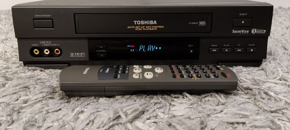 Magnetowid Video Vhs Toshiba V730EG Hi-Fi Stereo 6 głowic pilot