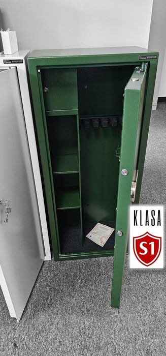 Szafa na broń S1 • Szafa MYŚLIWSKA • Zamek ELEKTRONICZNY S1 • SEJF