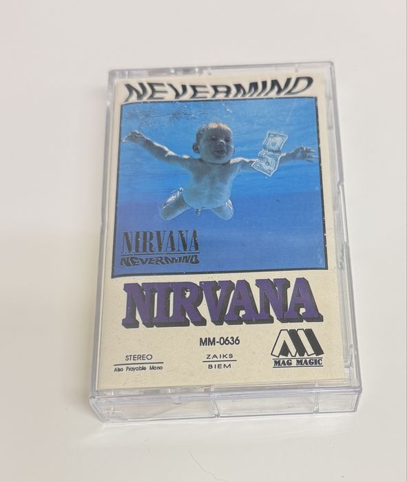 Nirvana Nevermind kaseta magnetofonowa audio