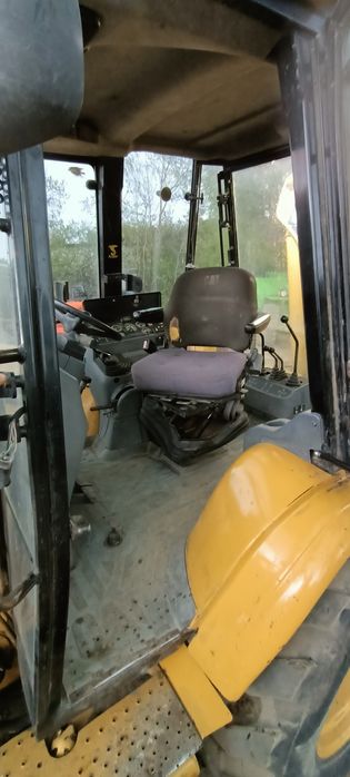 koparko ładowarka CAT 428c widły teleskop krokodyl 4x4 manual